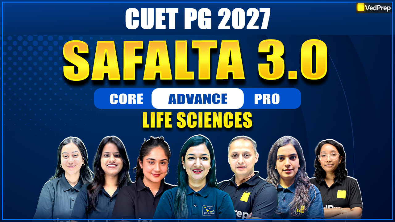 Safalta 3.0 CUET PG Life Sciences 2027: Online Learning Course